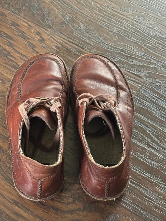 Patagonia Brown Leather Moc-Toe Chukka Boots - Picture 10 of 15